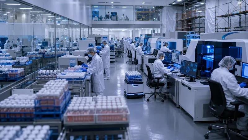 Quality control laboratory for advanced therapies