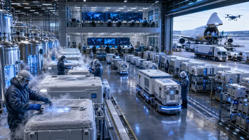 Cryogenic logistics hub