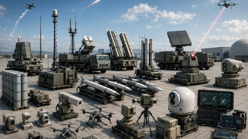 Mobile short-range air defence system