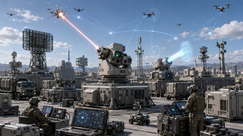 Laser counter-drone system