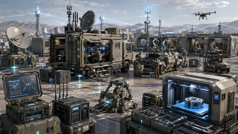 Hardened distributed manufacturing facility
