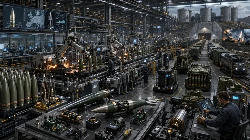 Ammunition production line