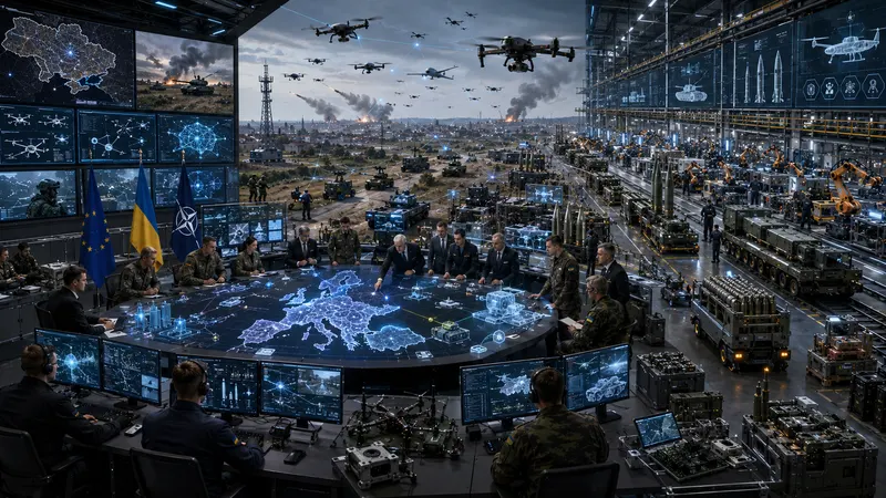Ukrainian frontline drone operators
