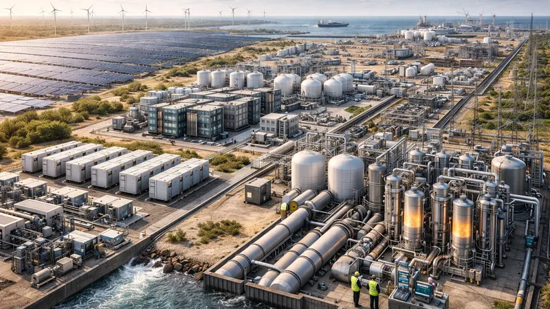 Renewable energy and hydrogen production complex
