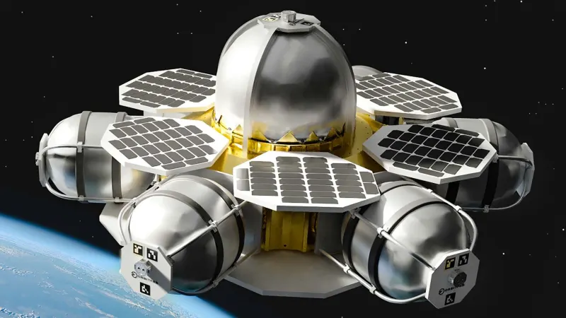 Orbital refuelling depot
