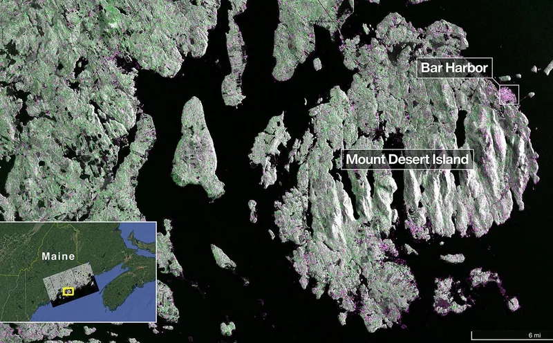 First radar image from the NASA-ISRO NISAR satellite (NASA)