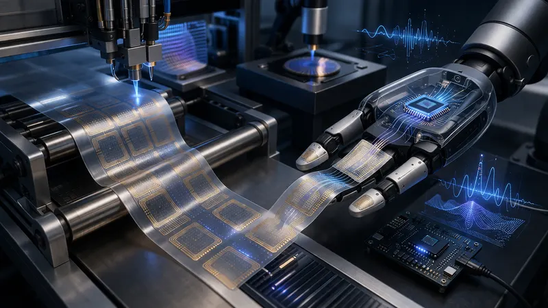 Printed tactile sensor manufacturing