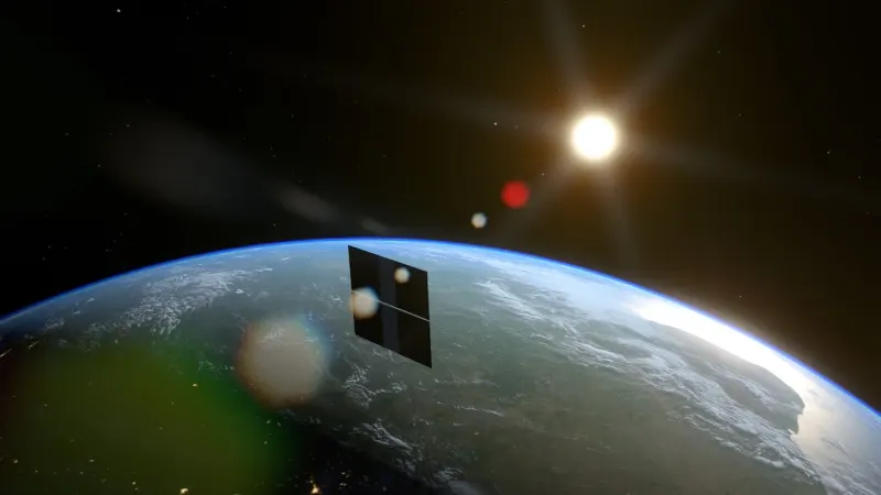 Earth's atmosphere from orbit