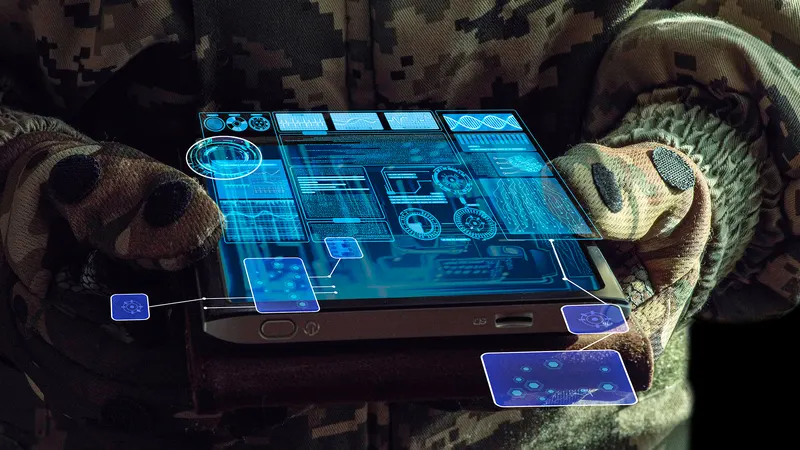 Delta battlefield management system interface