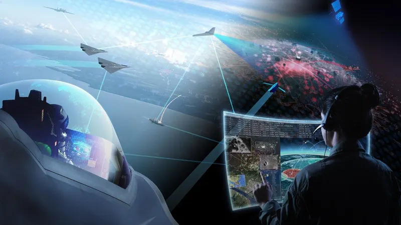 Electronic warfare system antennas