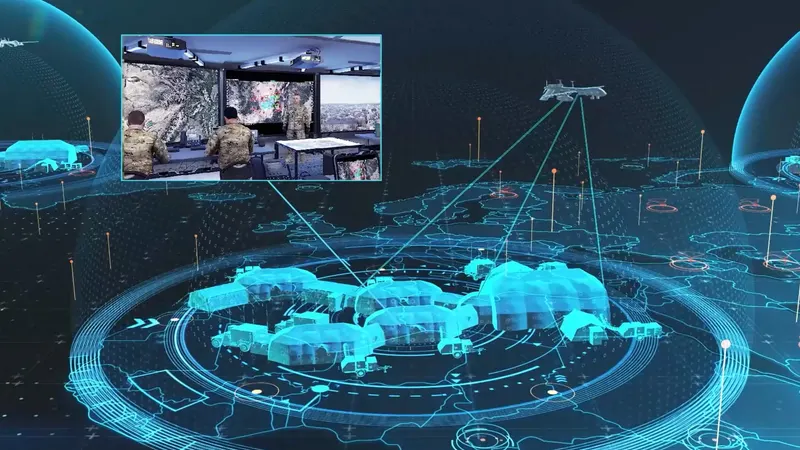 Electronic warfare coverage equipment