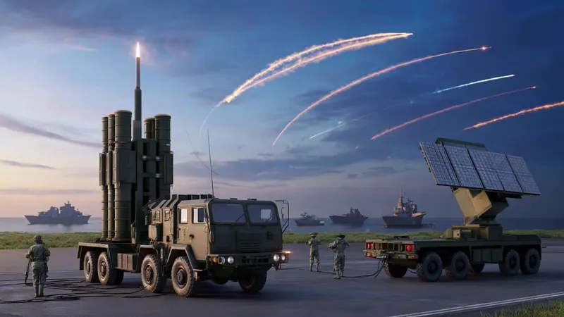 Long-range missile defence launcher