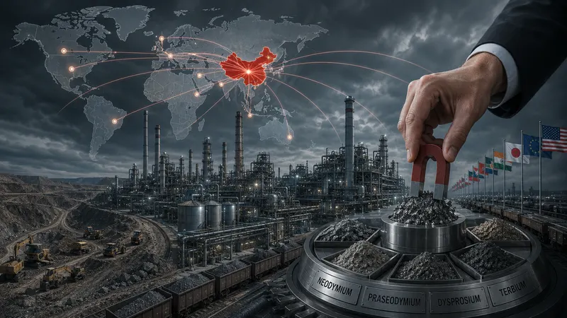 Rare earth separation facility