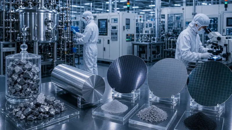 Ultra-pure silicon wafers in a compound semiconductor fab