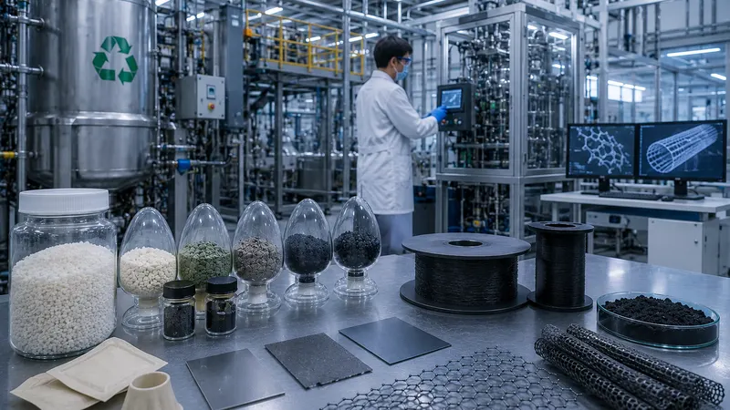 Graphene and carbon materials production
