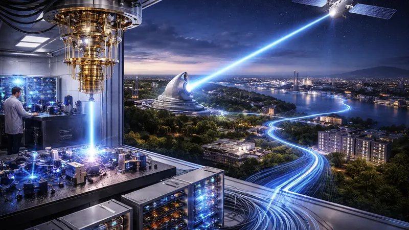 Quantum key distribution optical network equipment