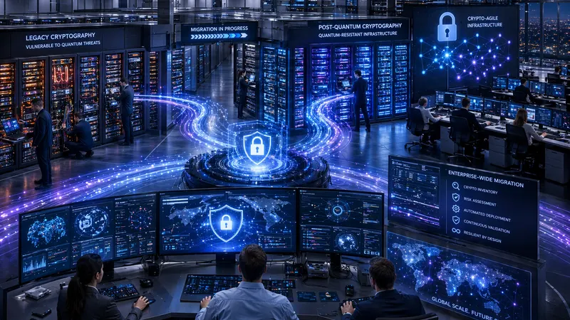 Cryptographic key infrastructure in a data centre