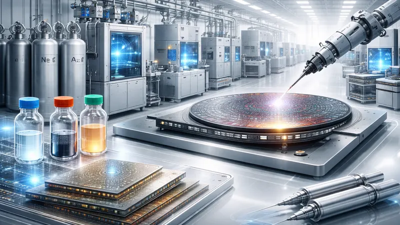 Ultra-pure chemical and specialty gas handling for semiconductor manufacturing