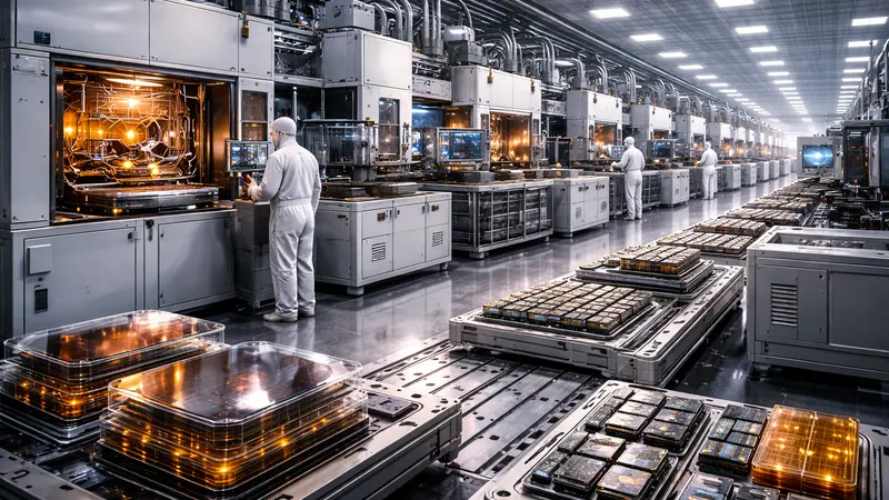 Mature-node wafer production line